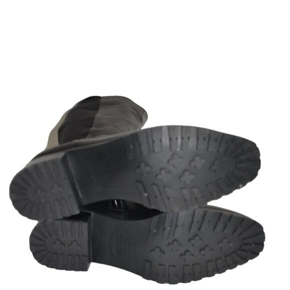 New! Blondo Starling Waterproof Boot Black Leather Size 8 DD518 5050 Stretch - Picture 6 of 7